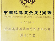 2016年度中国效劳业企业500强
